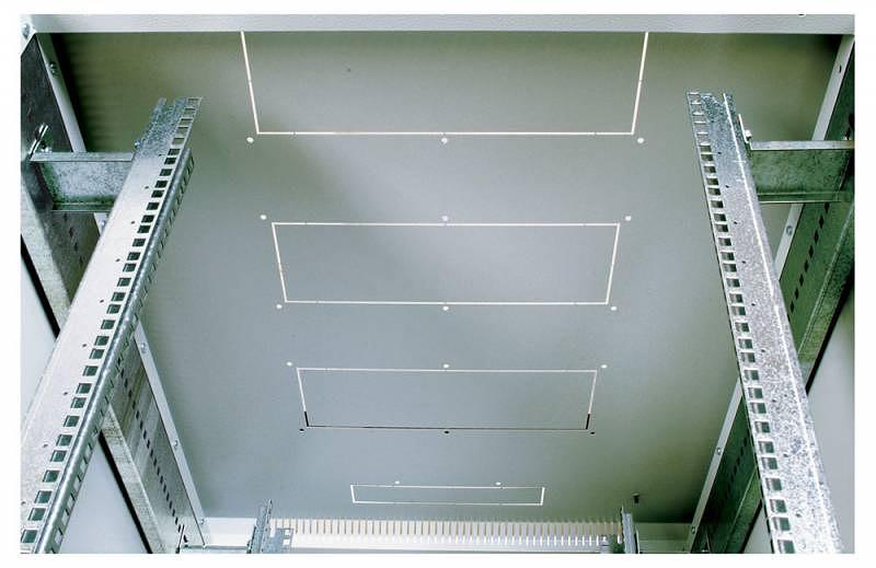 Шкаф коммутационный ЦМО (ШТК-М-42.8.8-4ААА) напольный 42U 800x820мм пер.дв.перфор. задн.дв.стал.лист 2 бок.пан. 500кг белый 655мм 123.1кг 180град. 2030мм фото 4