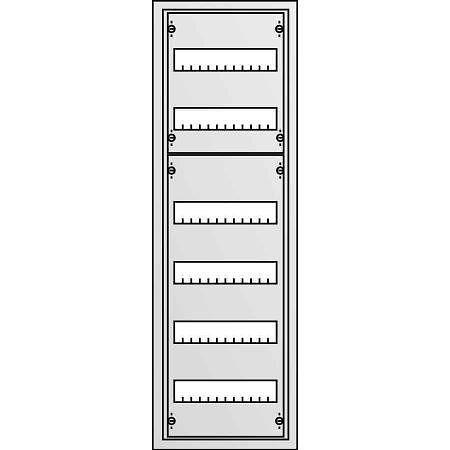 Щит распределительный встраиваемый ЩРв 1000х325х120мм U61 (STJU 61 E) фото 1