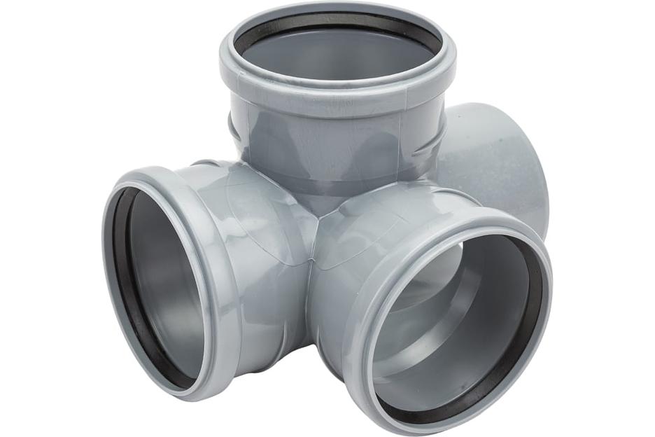 Крестовина двухплоскостная 87.5 град. 110x110x110 фото 1