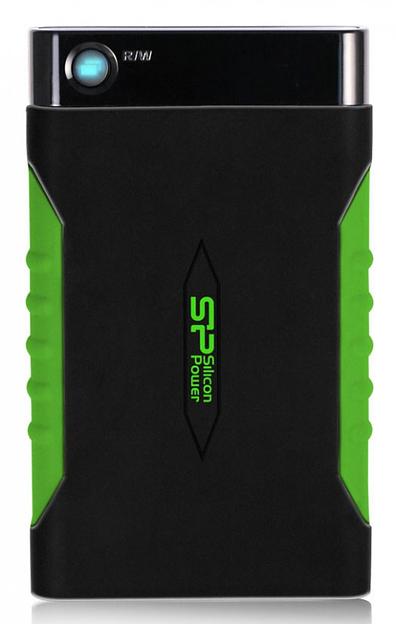 Жесткий диск Silicon Power USB 3.0 1Tb SP010TBPHDA15S3K A15 SP010TBPHDA15S3K Armor 2.5" черный фото 1