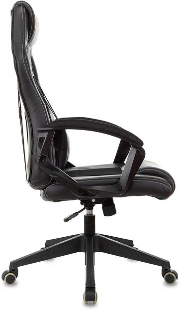 Кресло игровое Zombie Arena черный эко.кожа/ткань крестов. пластик фото 8