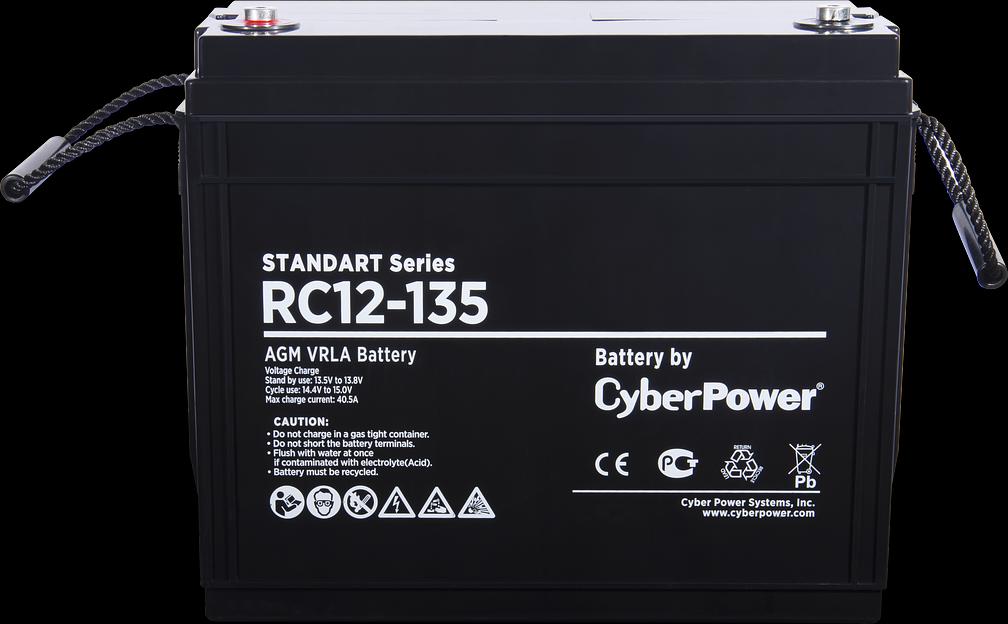 Аккумуляторная батарея SS CyberPower RC 12-135 / 12 В 135 Ач CyberPower Standart Series RC 12-135 фото 2