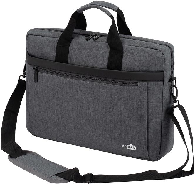 Сумка для ноутбука 15.6" PC Pet PCP15B4GY темно-серый полиэстер фото 4