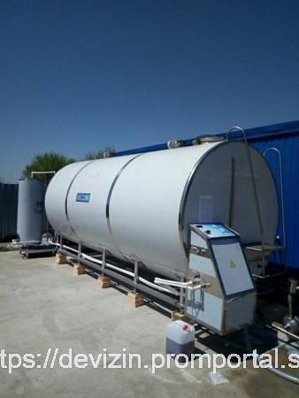 Охладитель молока закрытого типа ОМЗТ-10000 литров фото 4