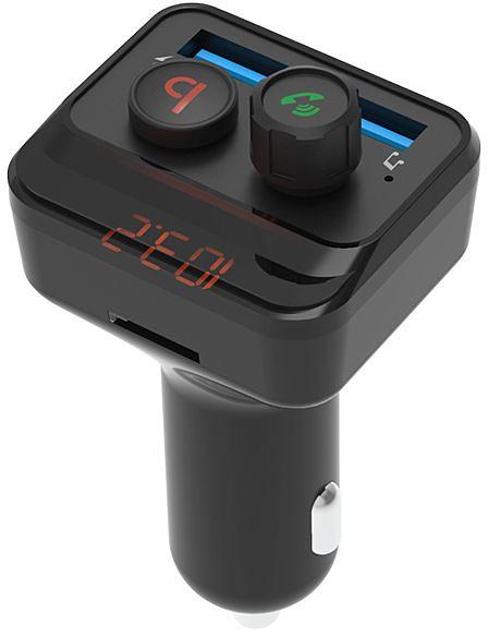 Автомобильный FM-модулятор Ritmix FMT-B100 черный BT USB (80000554) фото 3