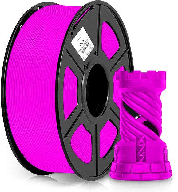 Пластик для принтера 3D Cactus CS-3D-PLA-1KG-FUCHSIA PLA d1.75мм 1кг 1цв. фото 1