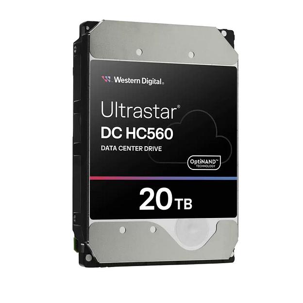 Жесткий диск серверный Western Digital 3.5" 20TB WD Ultrastar DC HC560 WUH722020BLE6L4 SATA 6Gb/s, 512 Mb, 7200 rpm 0F38785 фото 2