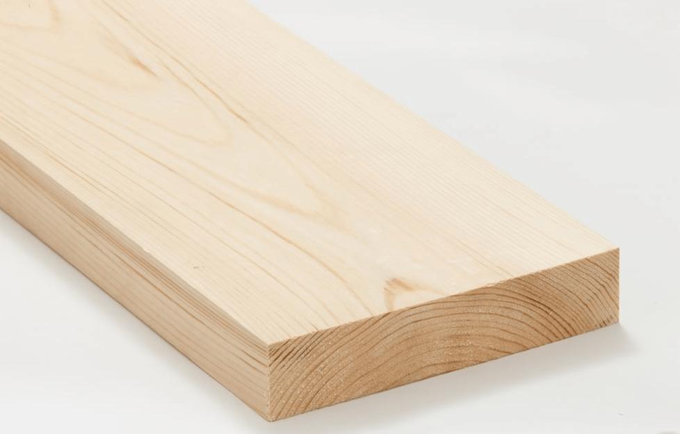 Доска сухая строганая 45х145х6000 опт фото 1