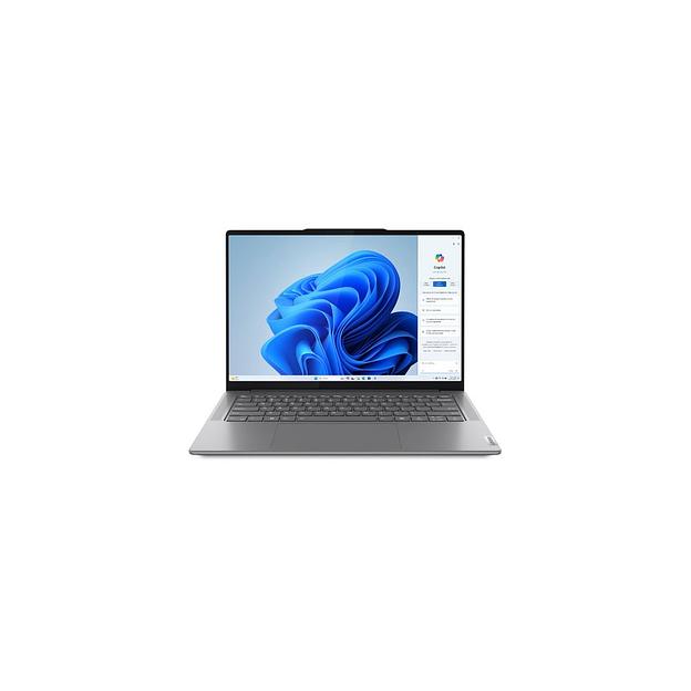 Ноутбук игровой Lenovo Yoga Pro 7 14AHP9 14.5", 2024, IPS, AMD Ryzen 7 8845HS 3.8ГГц, 8-ядерный, 16ГБ LPDDR5x, 1ТБ SSD, NVIDIA GeForce RTX 3050 для ноутбуков - 6 ГБ, Windows 11 Home, серый [83e3001nru] фото 1