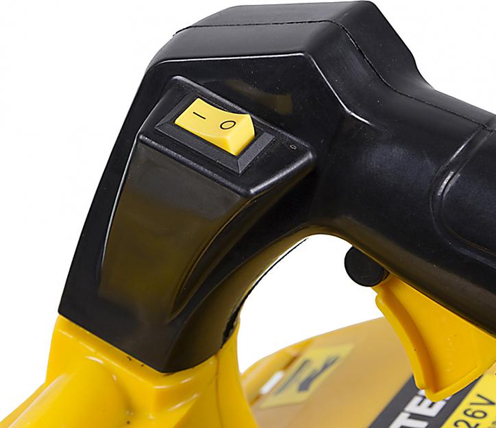 Воздуходувка Huter GB-26V 750Вт желтый/черный фото 9