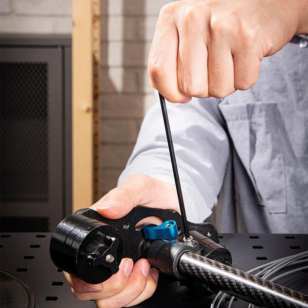 Ключи Deli Набор шестигранных ключей сверхдлинных Deli DL231309H 9 шт размеры 1,5,2,2,5,3,4,5,6,8,10мм, пластиковый держатель фото 6