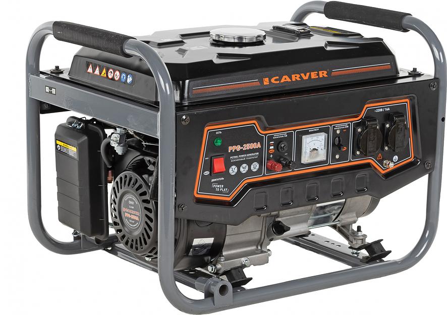 Генератор Carver PPG- 2500А 3кВт фото 5