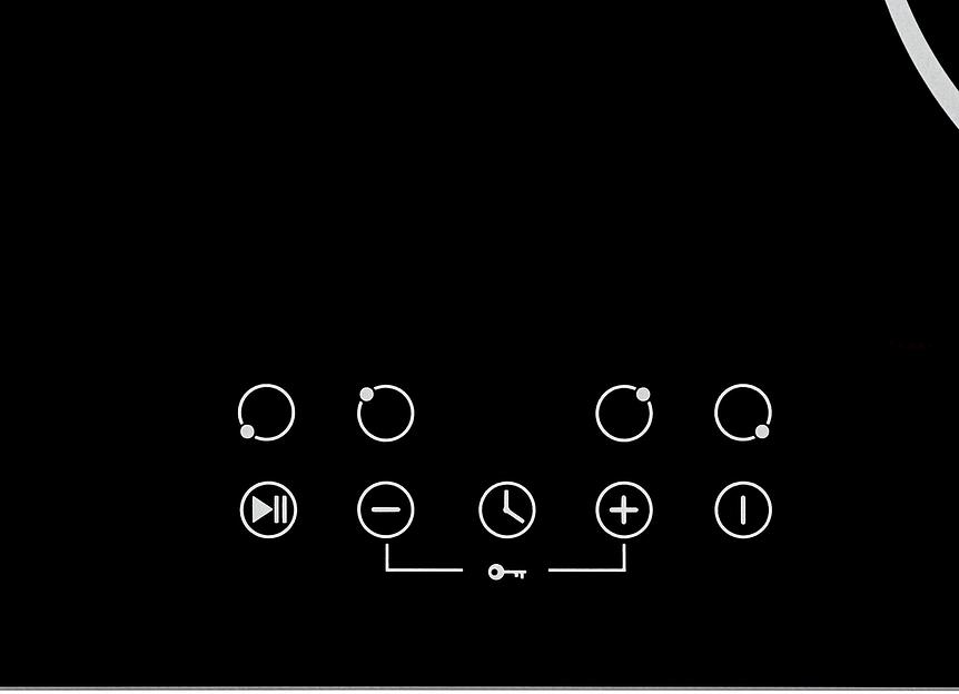 Индукционная варочная поверхность Krona NECKAR 60 BL черный фото 3