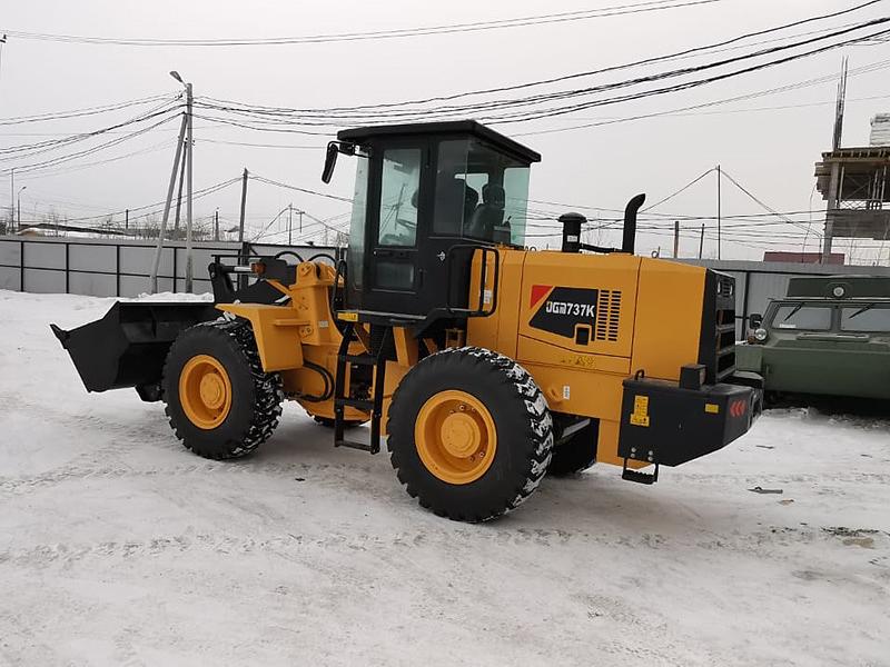 Фронтальный погрузчик JGM 737 K фото 4