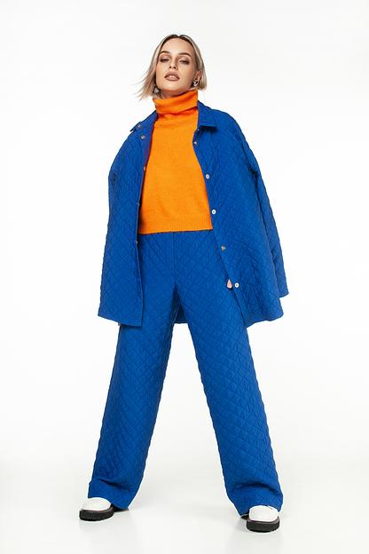 Брюки прямые  TR_008/BLUE  фото 1