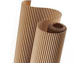 Картон 2-слойный в рулонах 1050 мм, 105 кв.м. фото 1