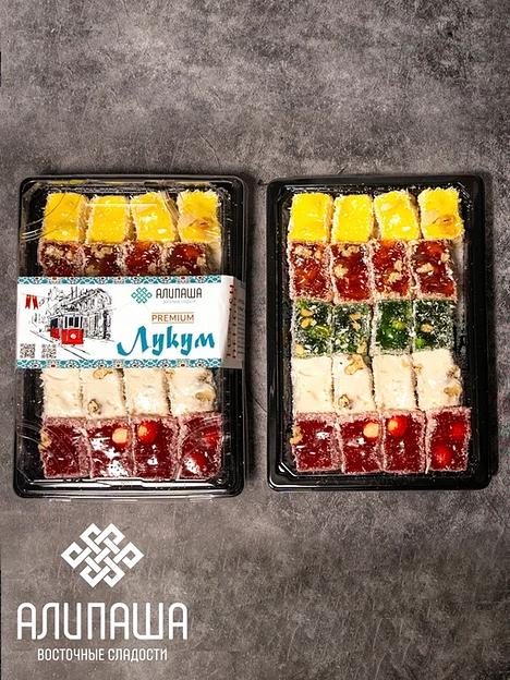 Лукум «Фруктовый ассорти кубик» ОПТ фото 1