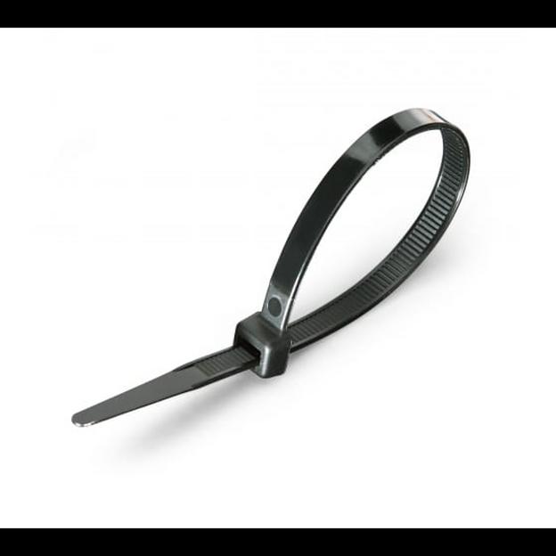 Хомут кабельный КСС 3х80 нейл. черн. (уп.100шт) Fortisflex 50275 фото 1