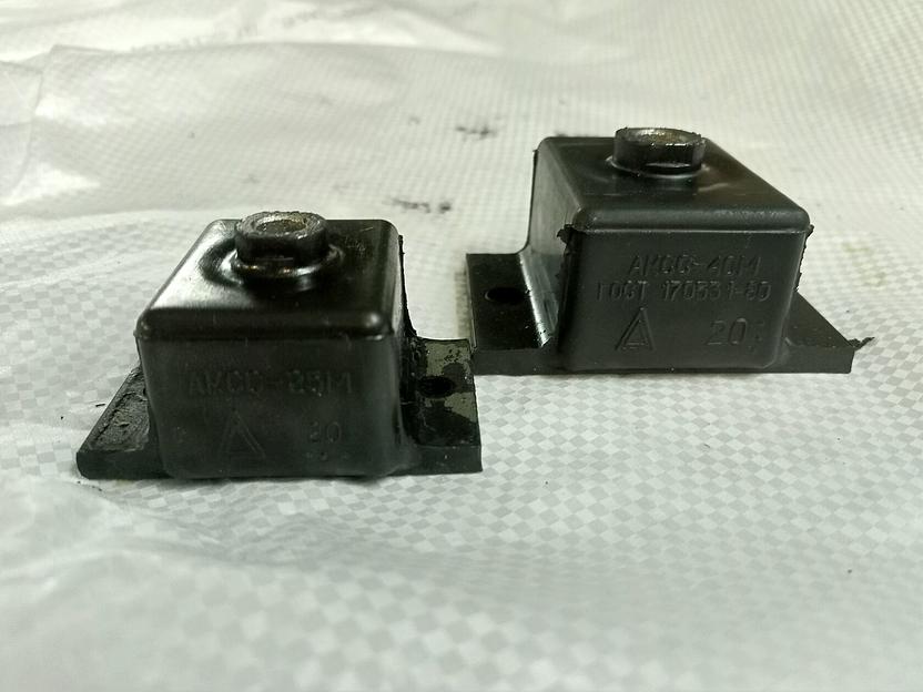 Амортизатор корабельный сварной «со страховкой» АКСС фото 2