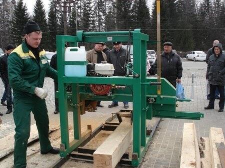 Ленточная пилорама Тайга Т-2Б Эконом фото 2