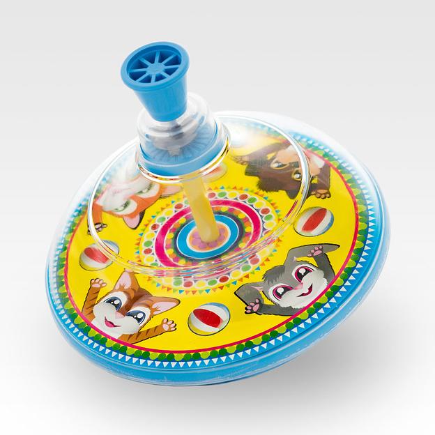 Игрушка юла «Веселые зверята», опт фото 1