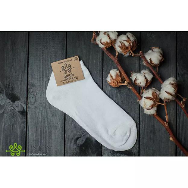 Носки мужские 10 пар «Белый спорт» ОПТ фото 6