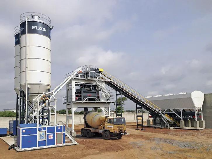 Стационарный бетонный завод ELKOMIX 135 фото 3