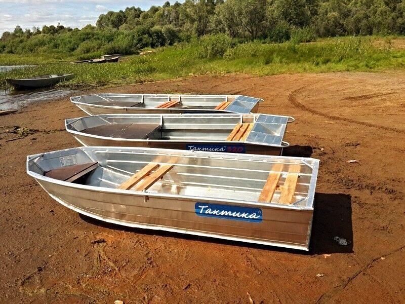 Алюминиевая лодка Тактика 270, 270*100*35 см фото 2