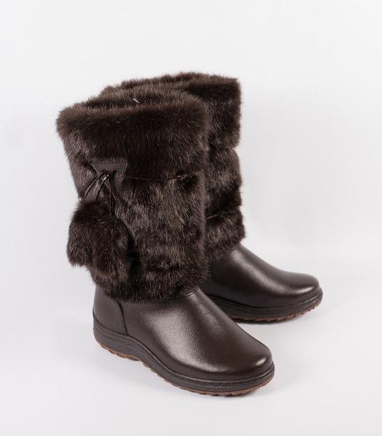 Темно-коричневые, кожа, литая подошва фото 1