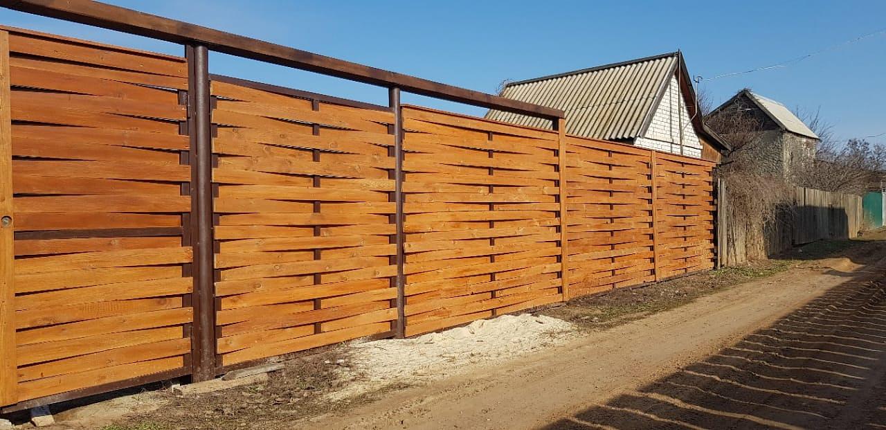 Заборы из дерева опт фото 3