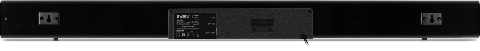Саундбар SVEN SB-2400DD черный (Dolby Digital Plus, 2х80 + 240 Вт, Bluetooth, ПДУ, USB) фото 6