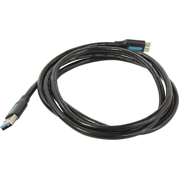 Кабель Vention USB 3.0 AM/micro B - 1.5м. Кабель Vention USB 3.0 AM/Micro-B - 1.5 м (COPBG) фото 3