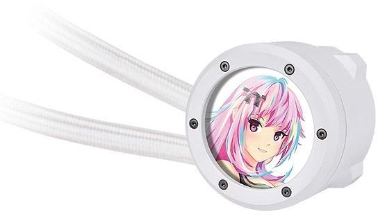 Система водяного охлаждения Thermaltake TH360 V2 Ultra EX Snow ARGB Soc-AM5/AM4/1151/1200/1700 белый Al+Cu LCD Ret (CL-W426-PL12SW-A) фото 2