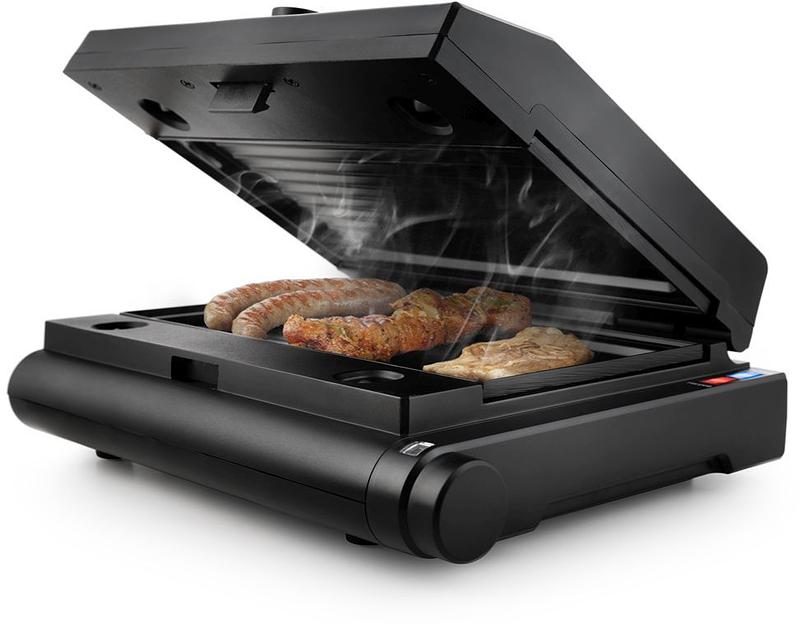 Электрогриль Kitfort КТ-1632 1000Вт черный фото 1