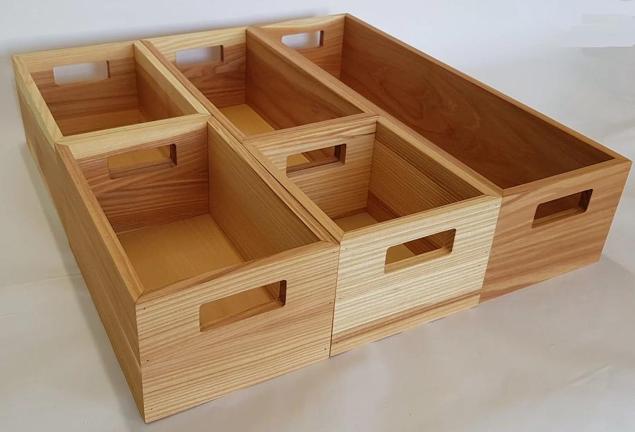 Деревянный контейнер для столовых приборов BOX 8 универсальный ОПТ фото 6