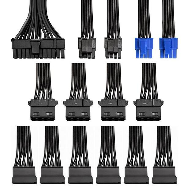 Exegate EX280430RUS Серверный БП 600W ExeGate APFC, унив. для 2U, 24pin, 2*8pin, 5xSATA, 3xIDE фото 4