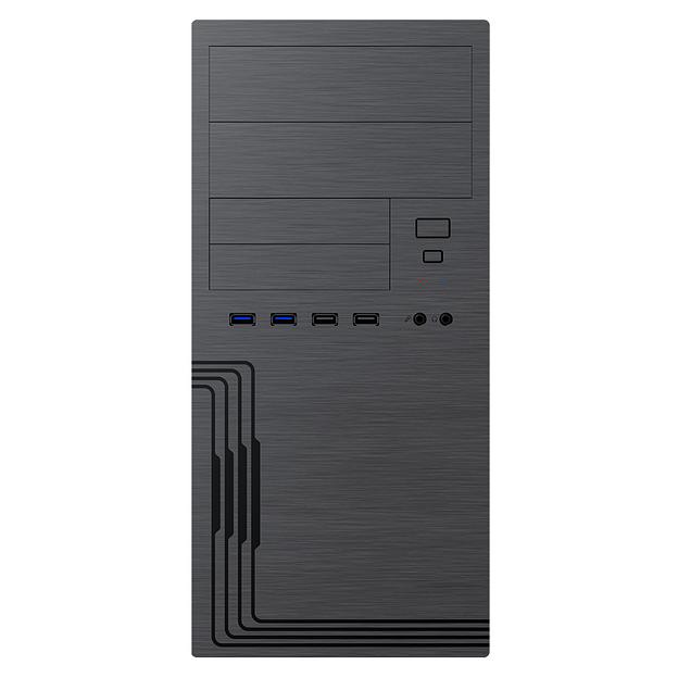 Корпус CASE Minitower MATX 450W ES555BK / 6188250 POWERMAN фото 4