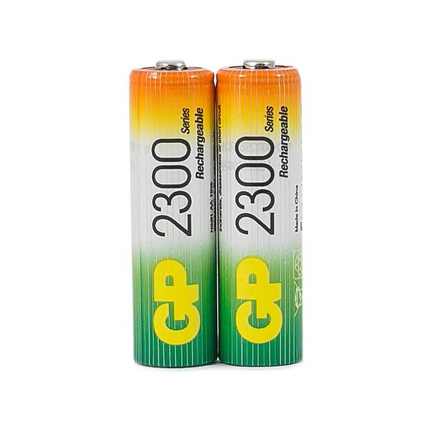 Перезаряжаемые аккумуляторы GP 230AAHC AA, емкость 2200 мАч - 2 шт. в клемшеле GP 4891199062889 фото 5