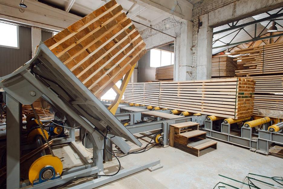 Линия сортировки пиломатериалов фото 5
