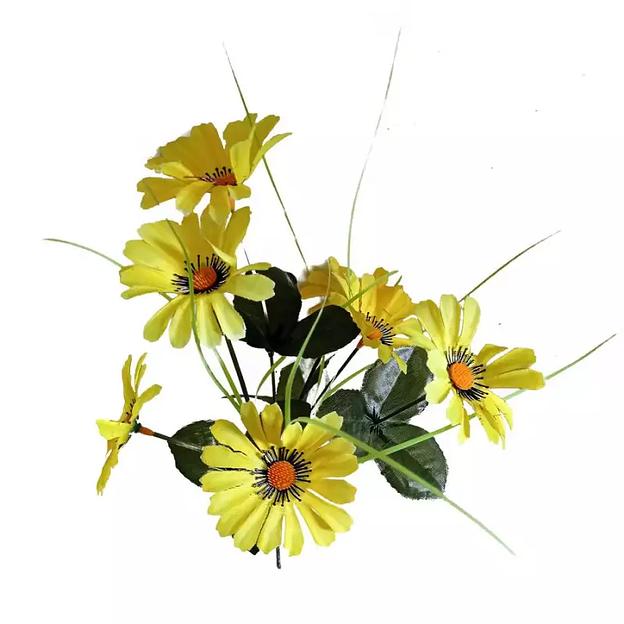 Букет ромашек 7 голов 30см 311-082 фото 3