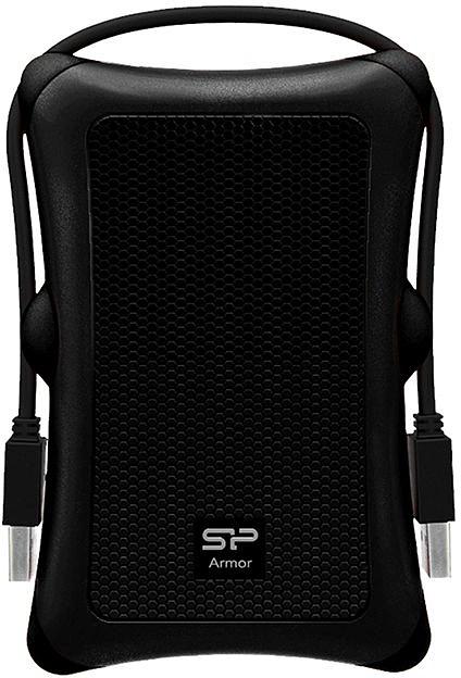 Жесткий диск Silicon Power USB 3.0 1TB SP010TBPHDA30S3A Armor A30 2.5" черный фото 1