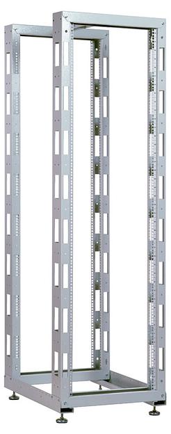 Стойка двухрамная ЦМО СТК-33.2 33U 620ммX800мм направл.закл.гайки 300кг серый фото 1
