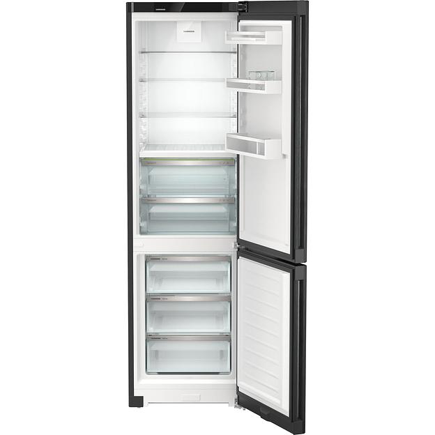 Холодильник Liebherr CBNbdc 573i-22 001 черный двухкамерный 255/94л морозилка снизу, No Frost фото 7