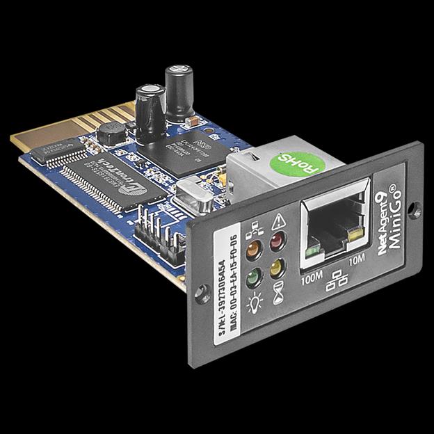 Модуль удаленного мониторинга SNMP DZ806 для ИБП фото 1