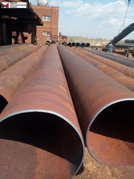 Труба б.у 1020 стенка 9 прямошовная газ поверхность чистая фото 1