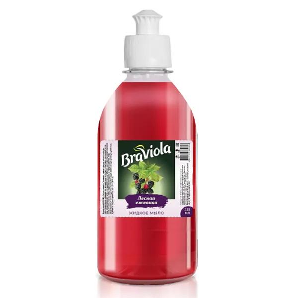 Мыло жидкое Braviola 0,33 л «Лесная ежевика» ОПТ фото 1