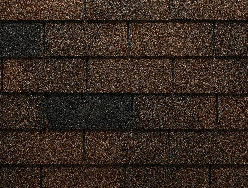 Гибкая черепица СБС «RUFLEX», цвет: медный отлив, коллекция Таб фото 1