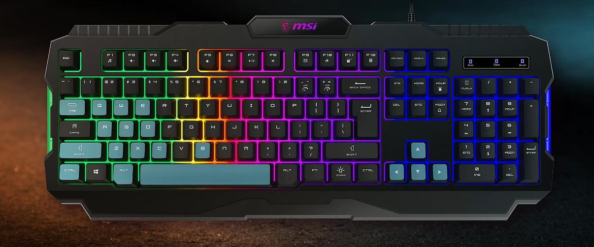 Клавиатура GAMING RU FORGE GK100 RU MSI фото 2