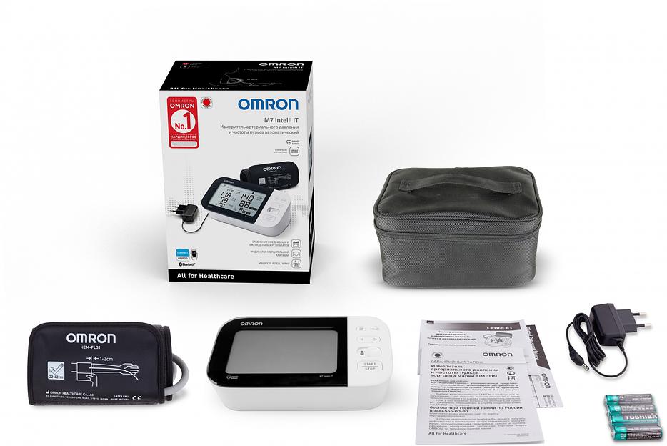 Тонометр автоматический Omron M7 Intelli IT фото 4