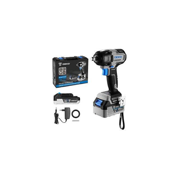 Ударный винтоверт DEKO DKIS, 4Ач, с двумя аккумуляторами [085-1124] фото 1
